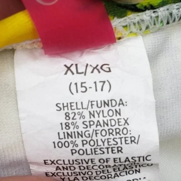 x new Swimsuit Bikini Bottom Ties Strings Ruched OP Jrs XL 15 17 Adjustable NWT - Picture 9 of 10